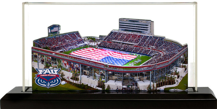 Florida Atlanta Owls - FAU Stadium 3D Stadium Replica