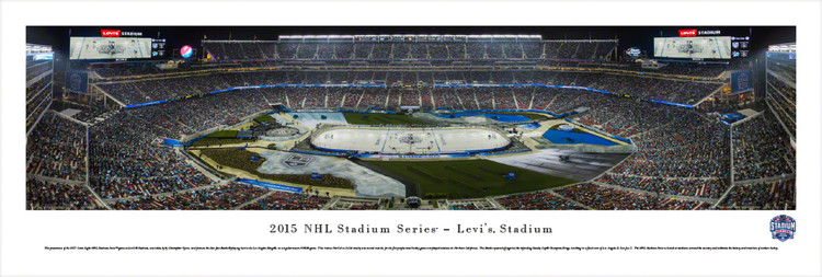 "2015 NHL Winter Classic" Levis Stadium Panorama Poster