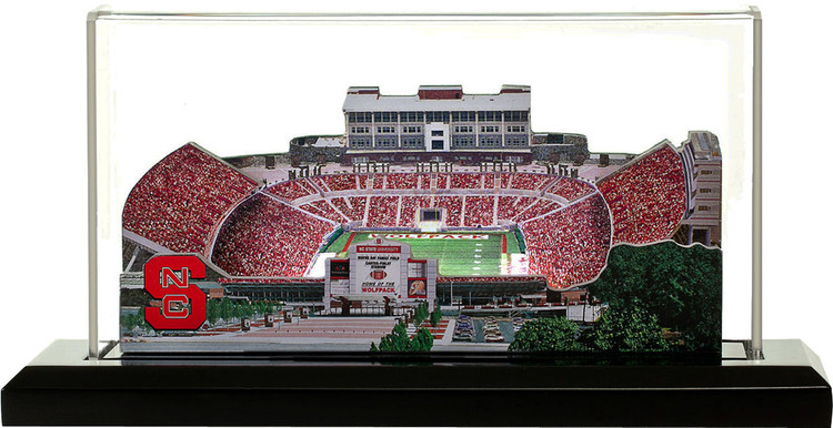 NC State Wolfpack/Carter Finley Stadium 3D Stadium Replica