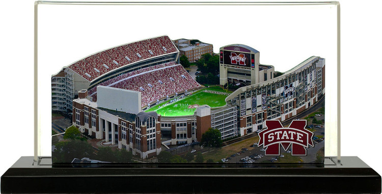 Mississippi State Bulldogs/Scott Field 3D Stadium Replica