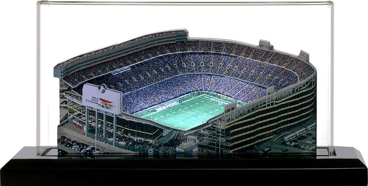Mile High Stadium 3D Stadium Replica