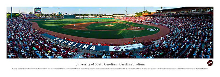 USC Gamecocks Baseball at Carolina Stadium Panorama Poster