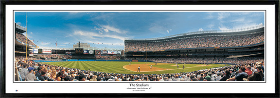 "The Stadium" New York Yankees Panoramic Poster