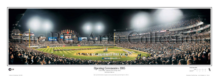 "2005 World Series" Chicago White Sox Panoramic Framed Poster