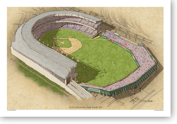 Polo Grounds (mid era) - New York Giants  Print