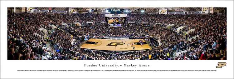 Purdue Boilermakers at Mackey Arena Panoramic Poster