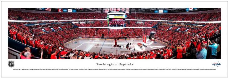 Washington Capitals at Capital One Arena Panoramic Poster