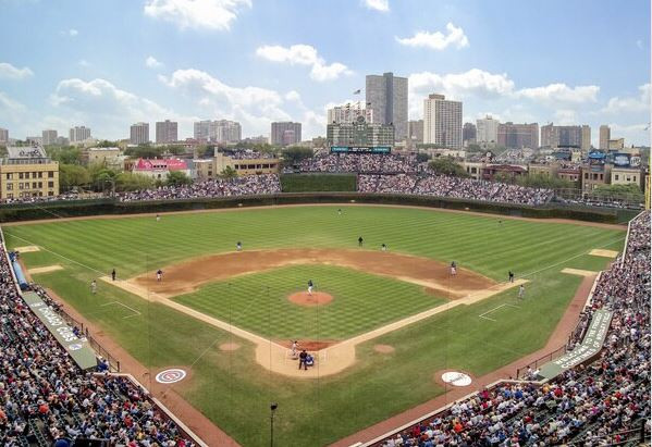 Chicago Cubs at Wrigley Field Print