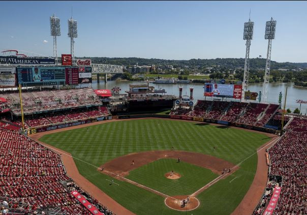 Cincinnati Reds at Great American Ball Park Print
