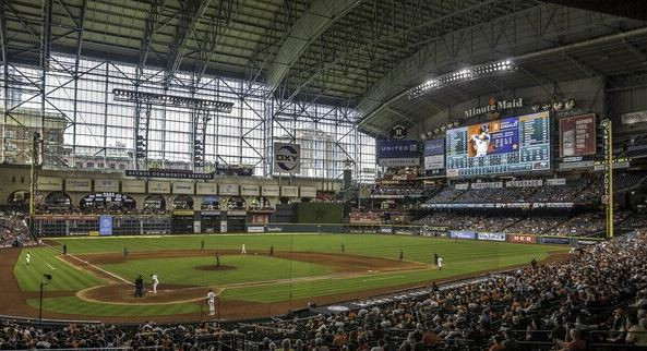 Houston Astros at Minute Maid Park Print