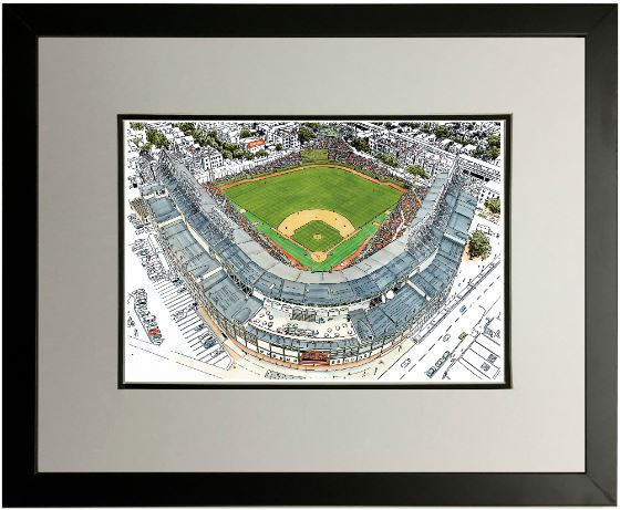 Wrigley Field - Chicago Cubs Art Print