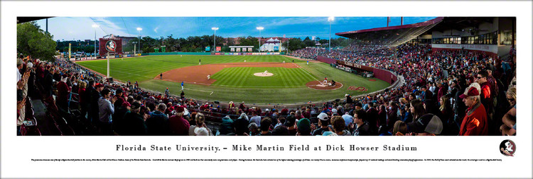 Florida State Seminoles Baseball at Mike Martin Field Panoramic Poster