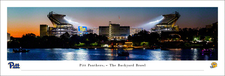 Pitt Panthers at Acrisure Stadium Exterior Panoramic Poster