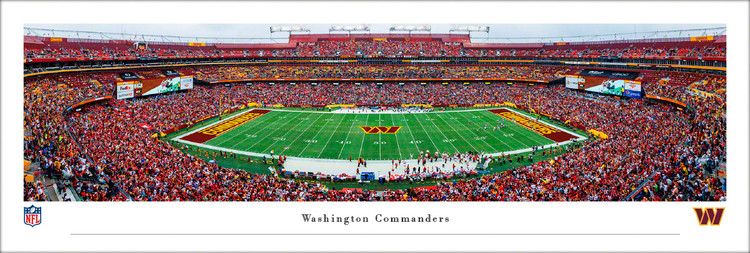 Washington Commanders at FedEx Field Panoramic Poster