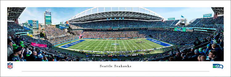 Seattle Seahawks "Throwback Game" at Lumen Field Panoramic Poster