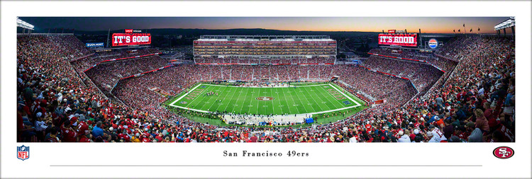 San Francisco 49ers at Levi's Stadium Panoramic Poster