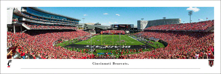 Cincinnati Bearcats "EndZone" at Nippert Stadium Panoramic Poster