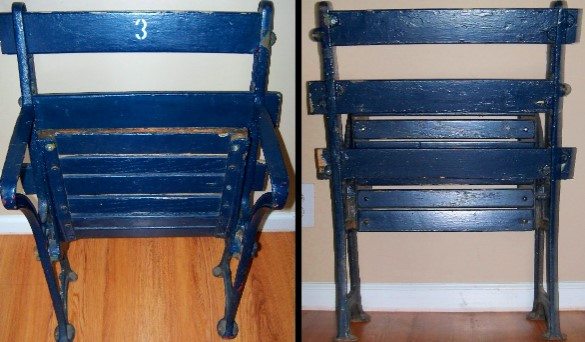 Fenway Park Grandstand Seat - Circa 1934 - Boston Red Sox