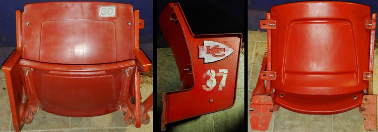 Arrowhead Stadium - Kansas City Chiefs Stadium Seat