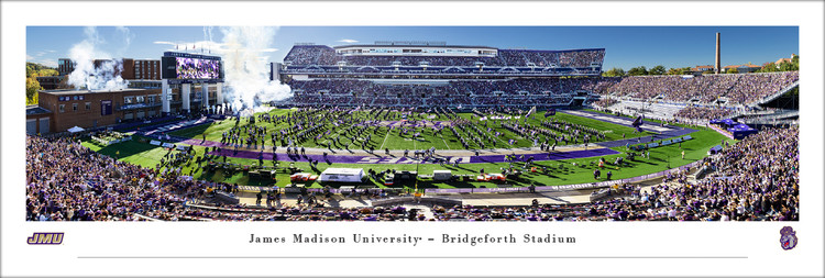 James Madison Dukes at Bridgeforth Stadium Panoramic Poster