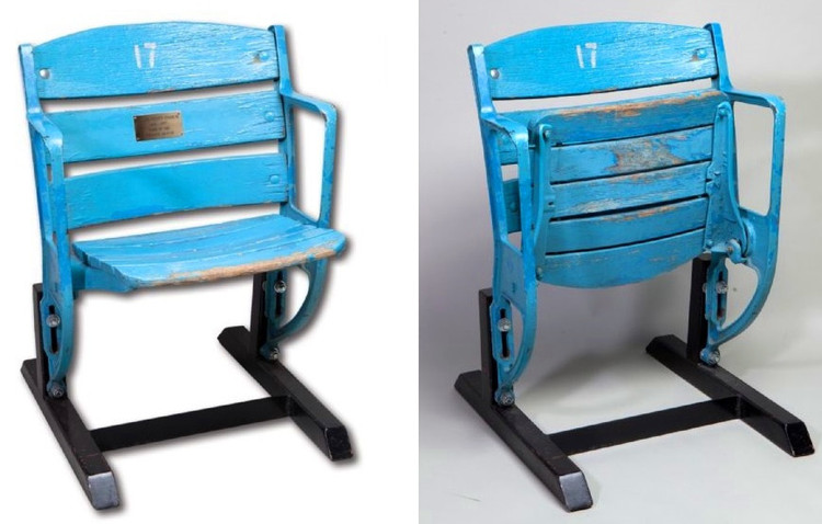 Atlanta Fulton County Stadium - Atlanta Braves Authentic Stadium Seat