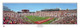 "34 Yard Line at Doak Campbell Stadium" Panoramic Poster