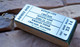 Wrigley Field Ticket Stadium Seat Keyring