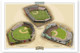 Boston American League Ballparks Print