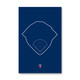 Target Field Outline - Minnesota Twins Art Poster