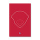 Busch Stadium Outline - St. Louis Cardinals Art Poster