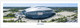 Dallas Cowboys at AT&T Stadium "Aerial" Panoramic Poster
