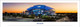 Dallas Cowboys at AT&T Stadium "Twilight" Panoramic Poster
