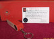 Crosley Field Seat Red Slim Keyring