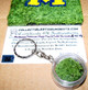 Michigan Stadium Game Used Turf Keyring