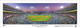 2025 World Series Back to Back Wins - Los Angeles Dodgers at Dodger Stadium Panoramic Framed Poster
