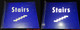 Riverfront Stadium Double Sided Flange Sign