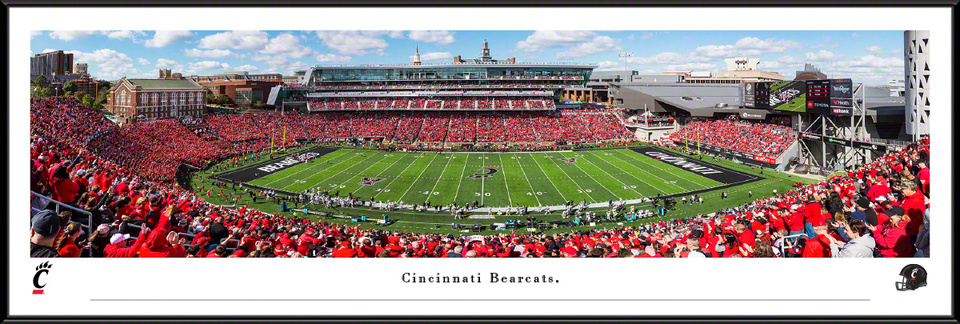 Cincinnati Bearcats Football Panoramic Picture - End Zone at