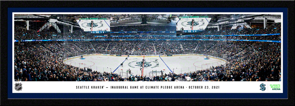 Seattle Hockey Color Swatch Unframed Minimalist Print | 11x14