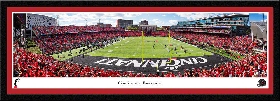 Cincinnati Bearcats, Nippert Stadium , Watercolor Digital Sketch