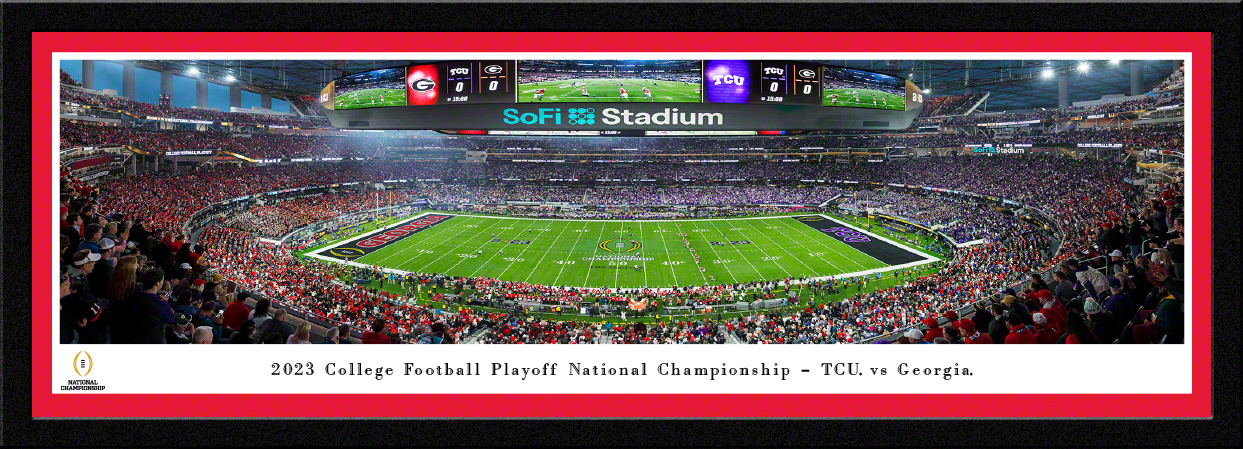 WinCraft Georgia Bulldogs College Football Playoff 2023 National  Championship Game 28'' x 40'' One-Sided Vertical Banner