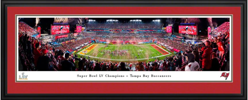 2022 Super Bowl LVI Champions Panoramic Picture X