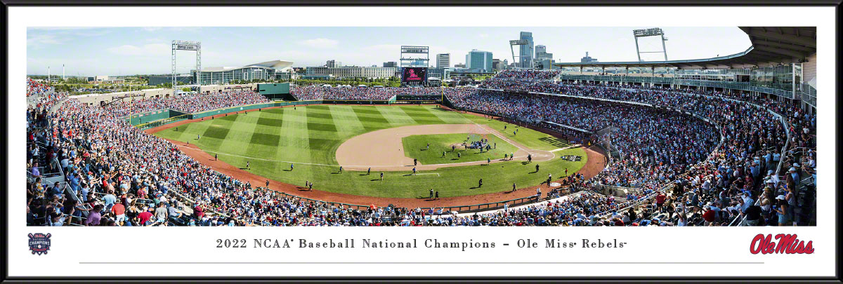 NCAA 2022 Division I Mens College World Series Finals MCWS Oklahoma  Baseball vs Ole Miss Baseball Home Decor Poster Canvas - REVER LAVIE