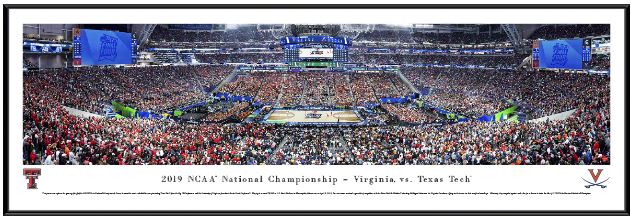 2019 Ncaa Final Four Tip Off Basketball Panorama Texas Tech The Stadium Shoppe