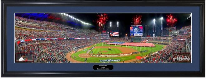 Atlanta Braves 2021 World Series Panoramic Picture - Truist Park