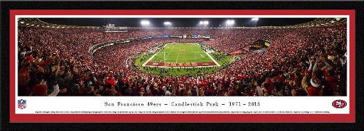 San Francisco 49ers Endzone at Levi's Stadium Panorama - the