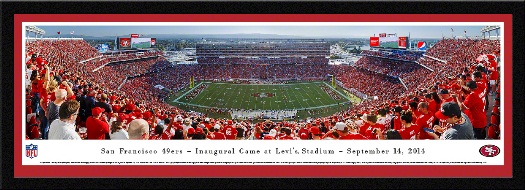 San Francisco 49ers Endzone at Levi's Stadium Panorama - the Stadium  Shoppe