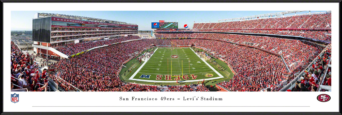 San Francisco 49ers Panoramic Wall Art - Levi's Stadium Picture