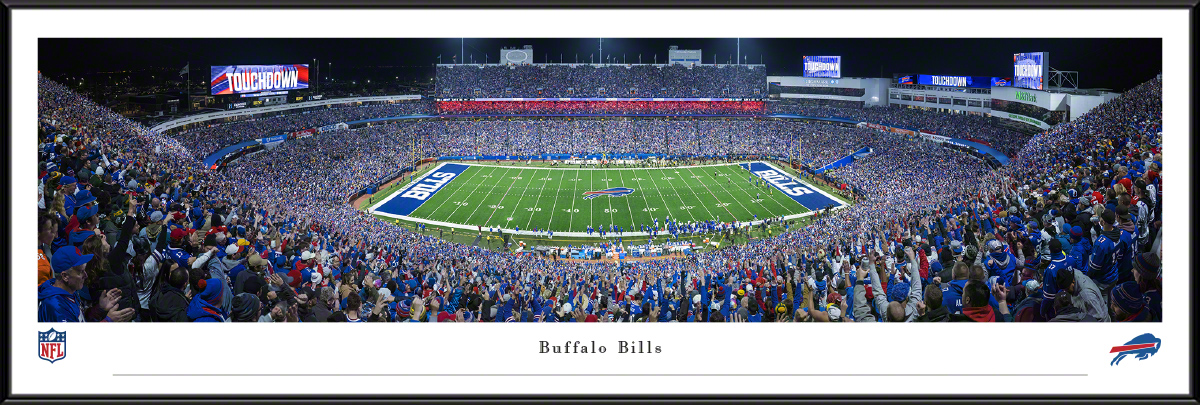 Buffalo Bills '50 Yard Line' at Highmark Stadium Panoramic Poster - the  Stadium Shoppe