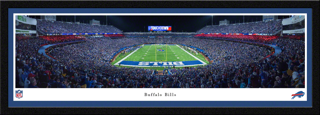 Buffalo Bills - End Zone Paper Print