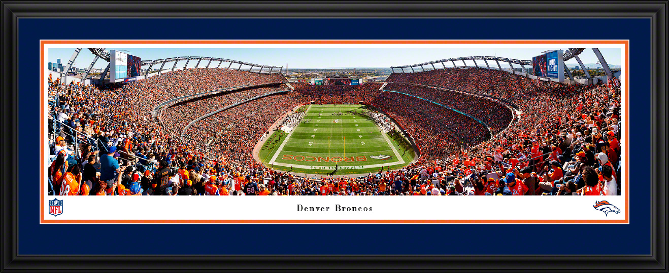 Denver Broncos - End Zone Poster Print - Item # VARTIARP15978